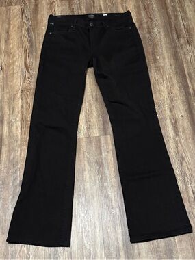 Citizens of Humanity Amber Jeans Women's 29 Medium Bootcut in Black Wash Denim